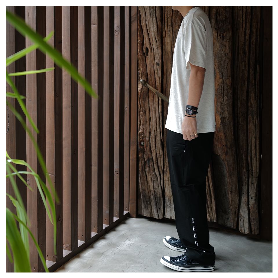 SEQUEL - SQ-25SS-PT-11 CHINO PANTS (TYPE-F) BLACK | River