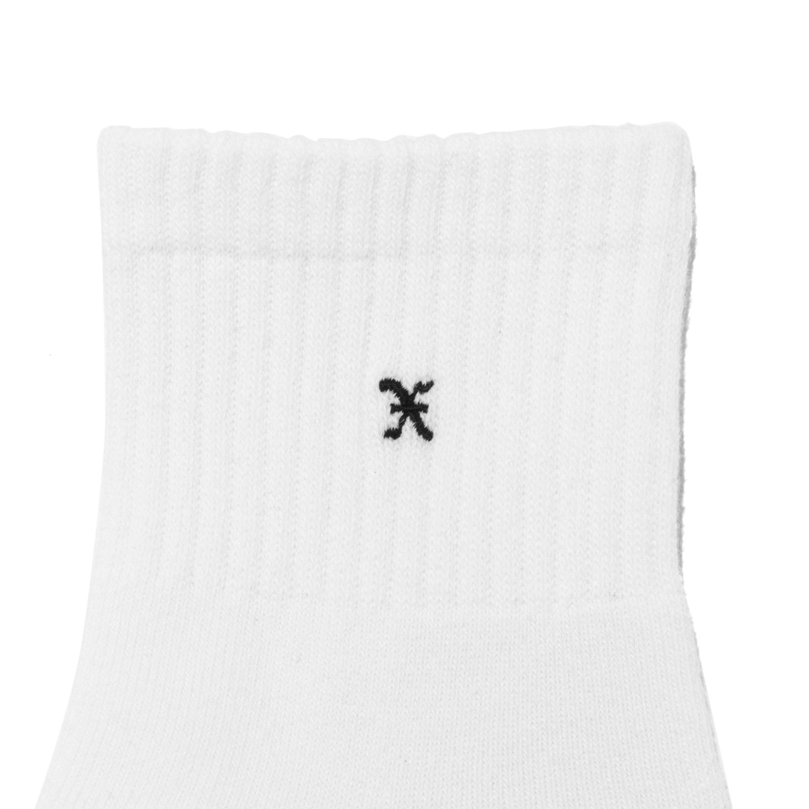 GOD SELECTION XXX - GX-S25-SO-02 SOCKS (3PIECE 1PACK) WHITE