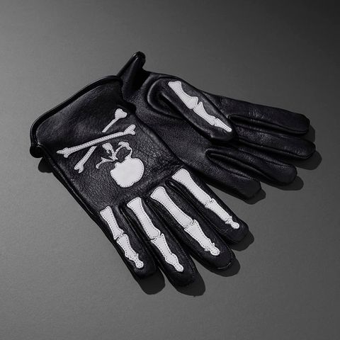 【MASTERMIND WORLD】 x VANSON  BONE GLOVES CUSTOM