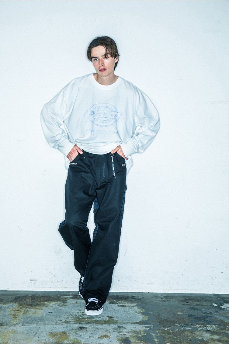 x Dickies LS TEE White