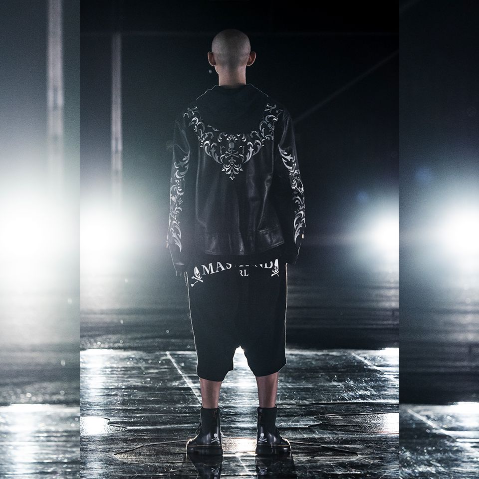 【Last1点 M】 【MASTERMIND WORLD】 OG SWEATSHORTS  BLACK