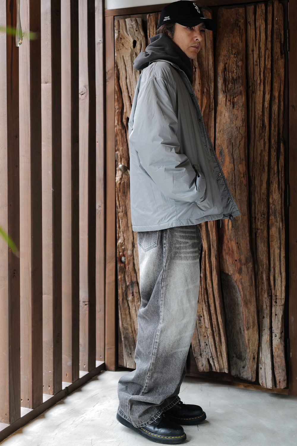 【Basketcase】 BAGGY DENIM