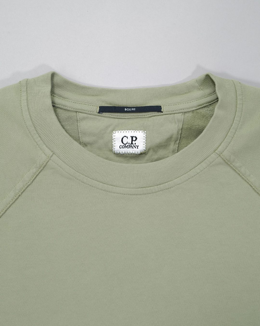 LIGHT FLEECE SHORT SLEEVE SWEATSHIRT  [MOSS GRAY]