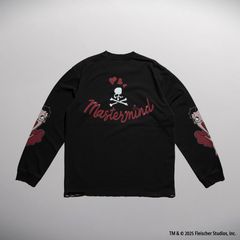 【MASTERMIND WORLD】 xBETTY BOOP L/S TEE ( DAMEGED ) MULTI COLOR <REGULAR FIT>