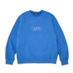 GX-A26-CS-04  CREW NECK SWEAT SHIRT   BLUE