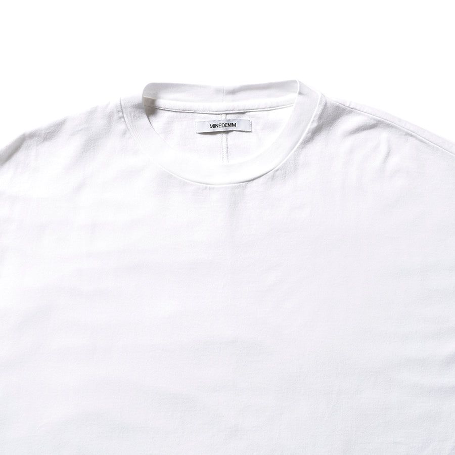 MINEDENIM - Big Nosleeve T-SH White | River