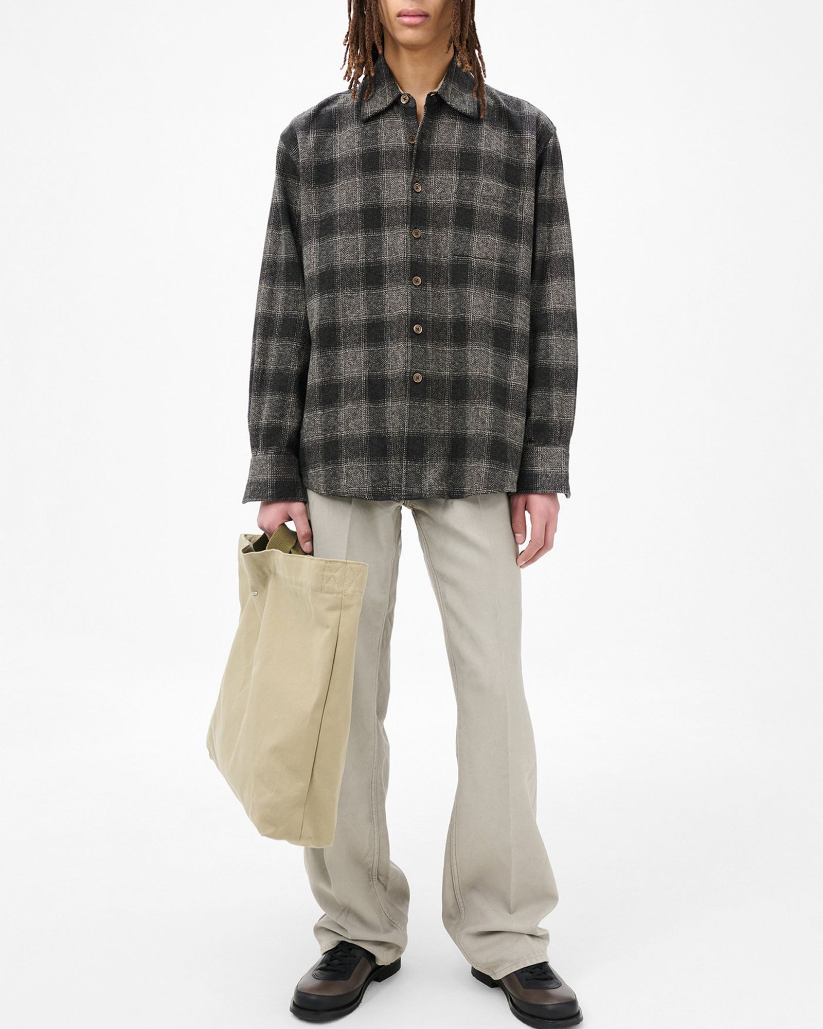 ABOVE SHIRT   Oakland Low Twist Check