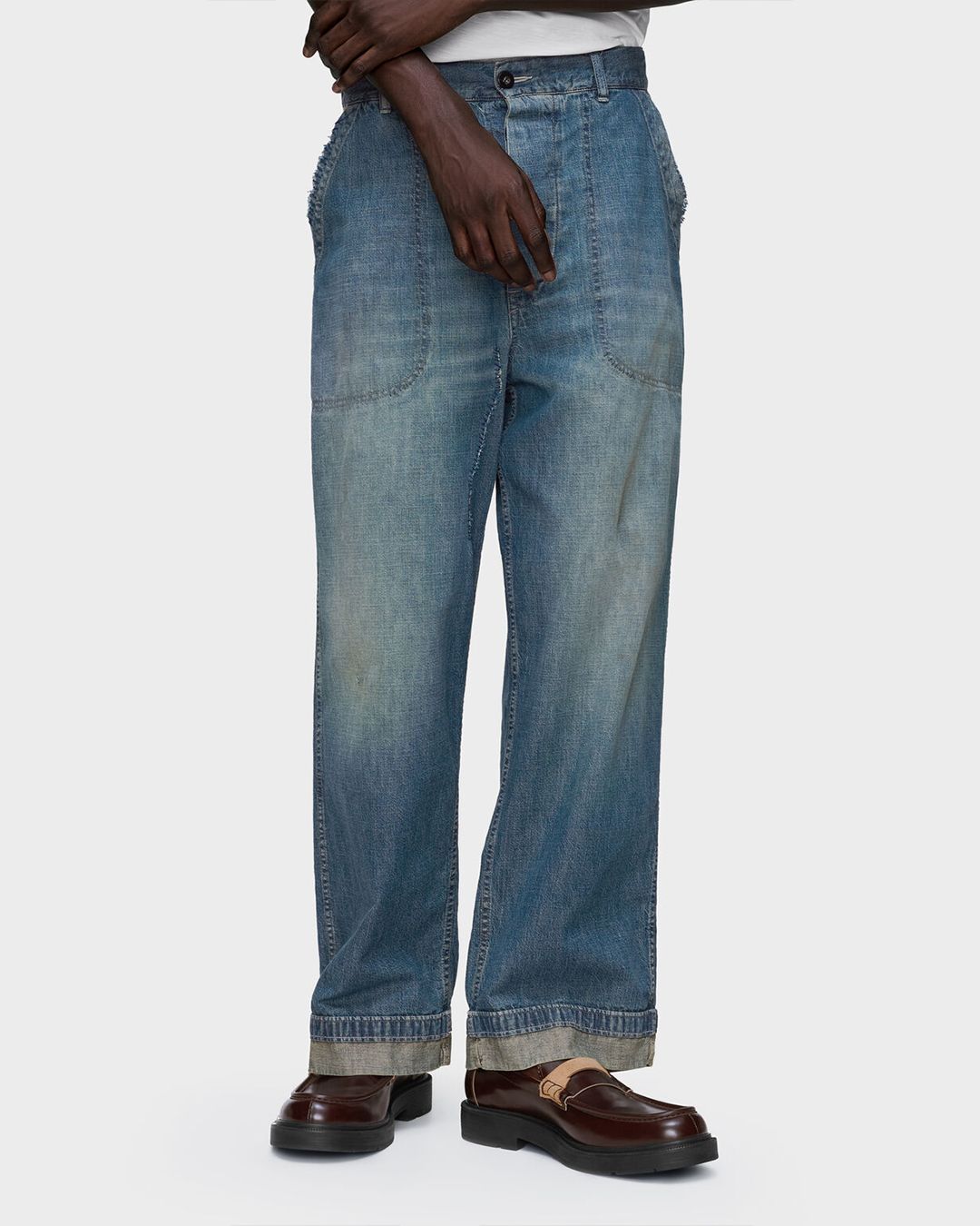 ワイドレッグ ジーンズ