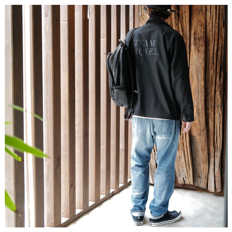 SEQUEL - 【LAST1 XL】SQ-23SS-JK-03 DRIZZLER JACKET BLACK | River