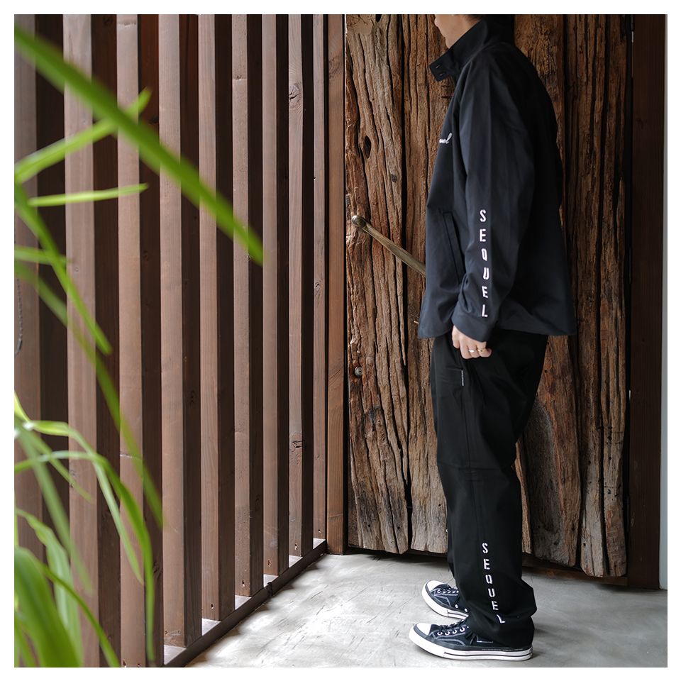 SQ-25SS-PT-11  CHINO PANTS (TYPE-F)  BLACK