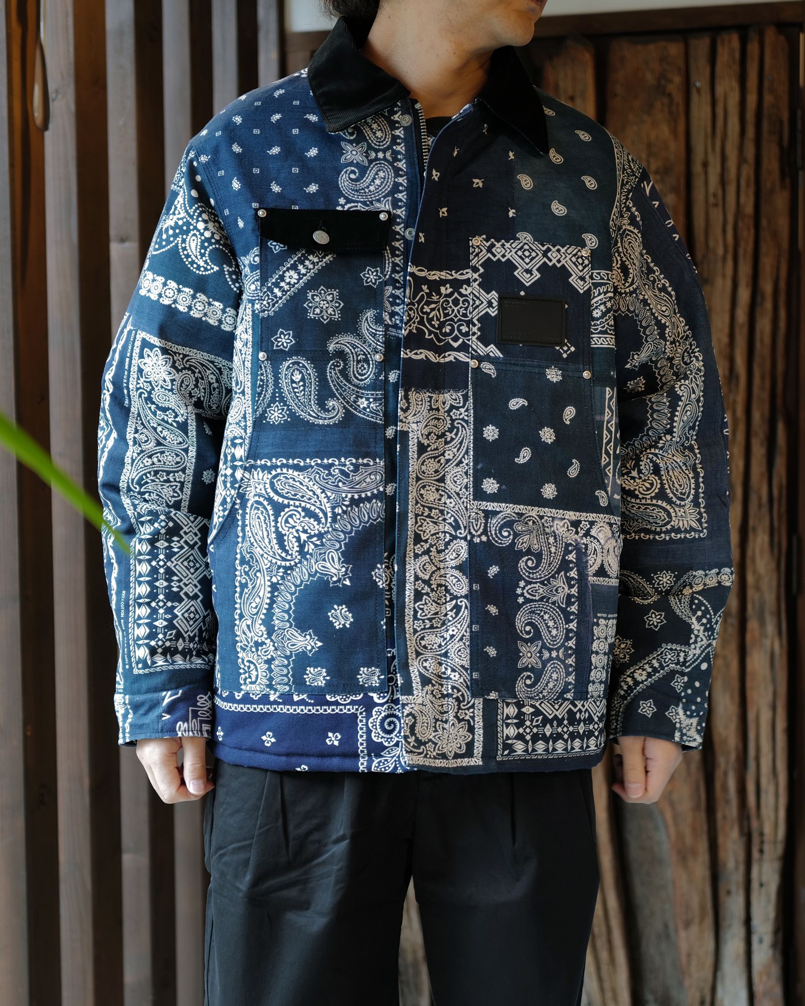 【MIYAGI HIDETAKA】 Quilted Work Jacket