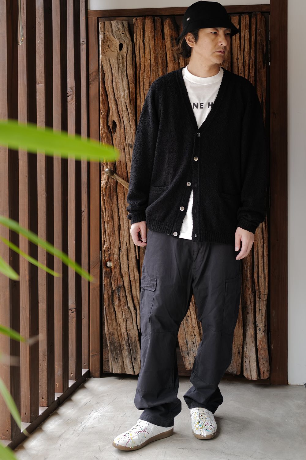MINEDENIM - Last1Size3 Grainy Cotton Knit Cardigan | River