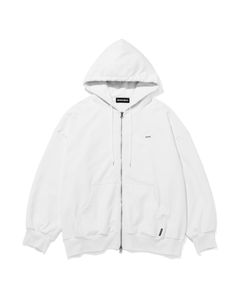 【WOMENS】GXL-S26-CS-03  ZIP HOODIE   WHITE