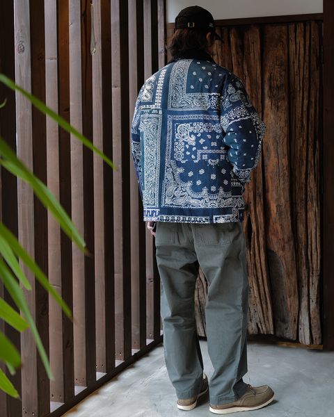 MIYAGI HIDETAKA : Quilted Work Jacket