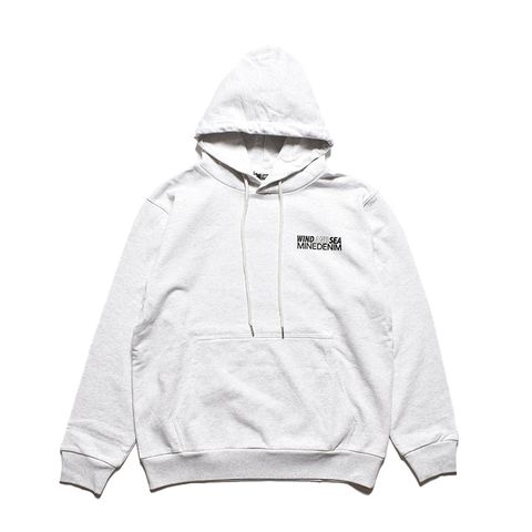 【Last1 SizeL】 WDS × MINEDENIM Photo Hoodie  L.Gray