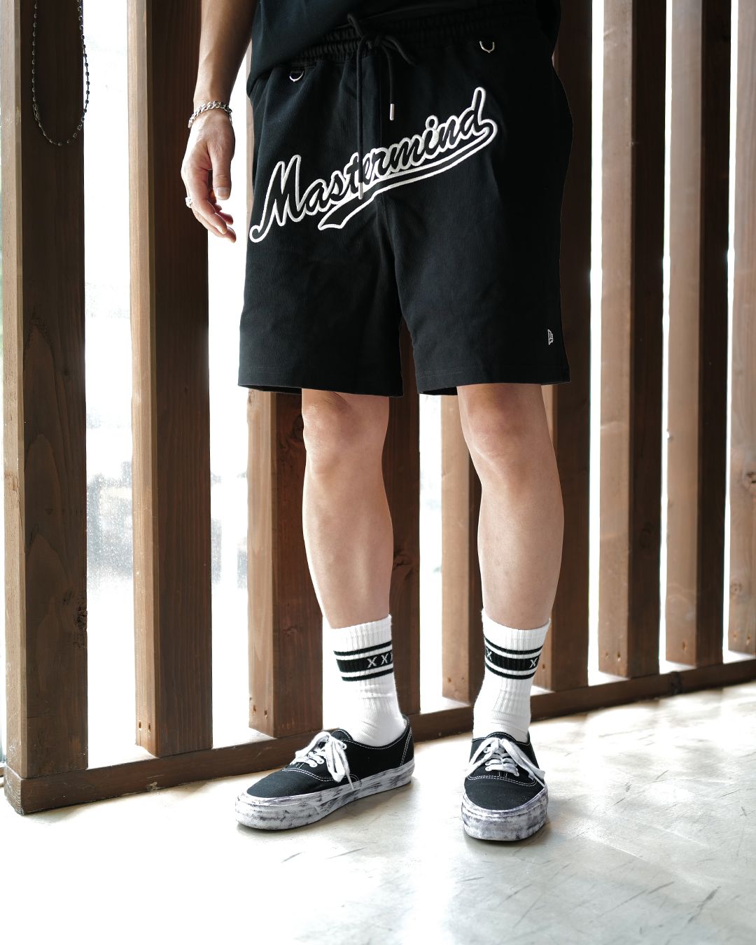 x NEW ERA ヘビーウェイトコットンショートパンツ