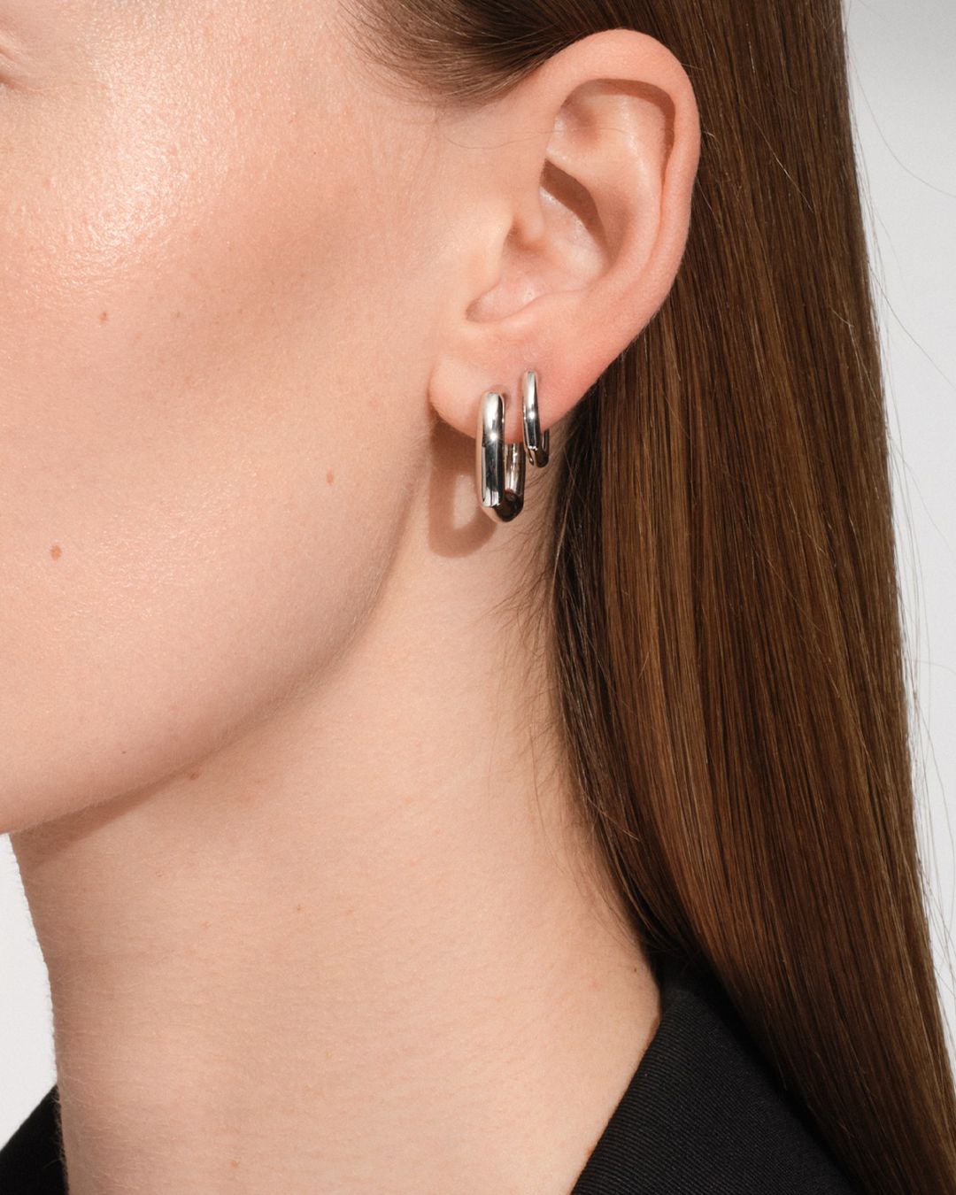 Frame Hoops Small ピアス