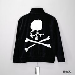 【Last1 M】 【MASTERMIND WORLD】 VELOUR TRACK JACKET  BLACK