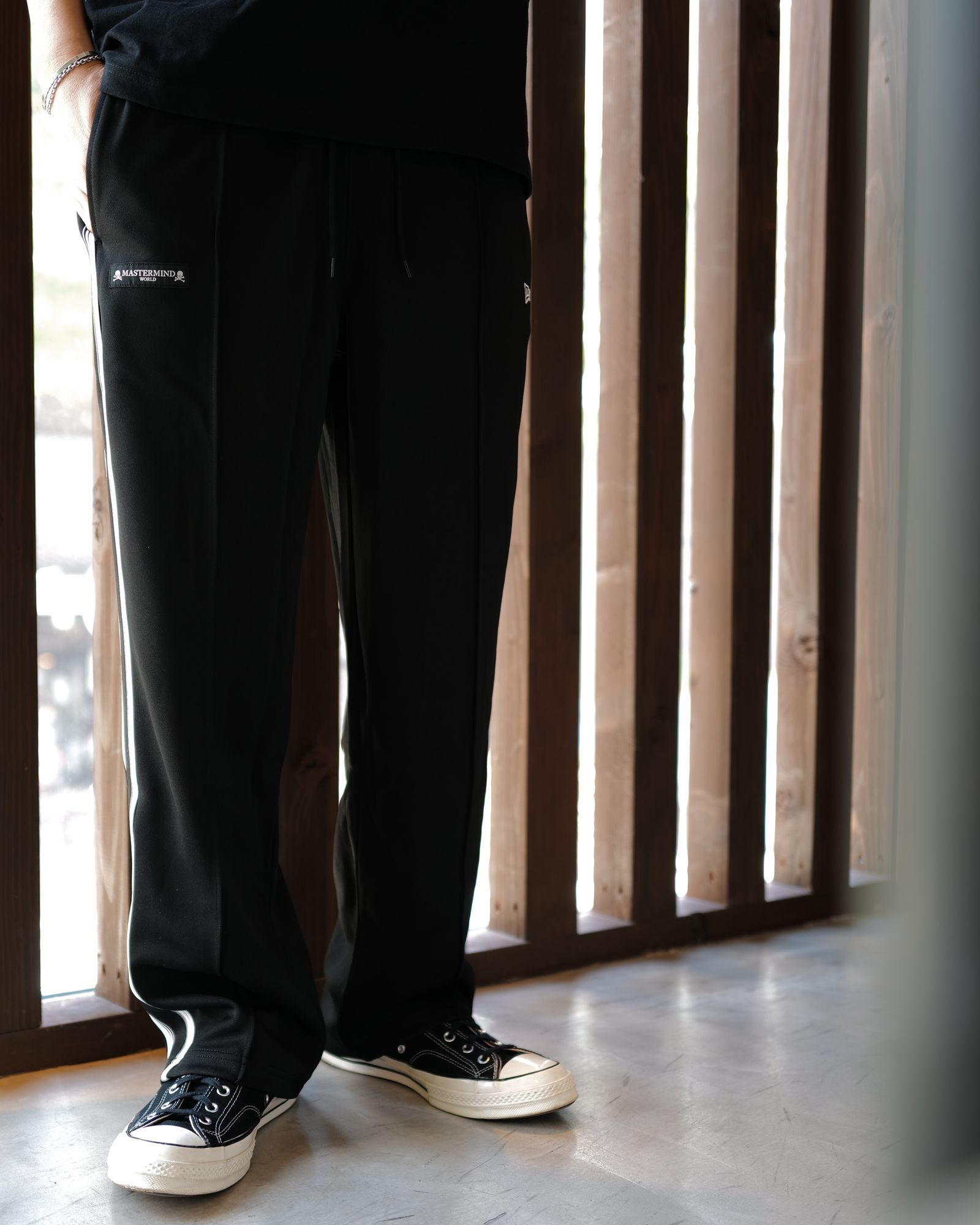【MASTERMIND WORLD】x NEW ERA  PA SMTH JSY TR PNTS MMW BLK WH