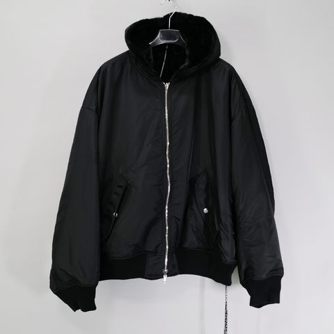 Last1 L 【mastermindJAPAN】 REVERSIBLE MA1  BLACK