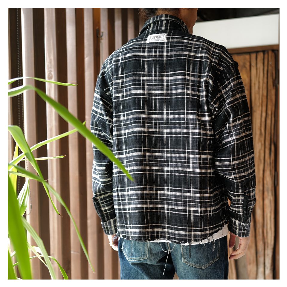 【Rafu】 Reversible Shirt  Black