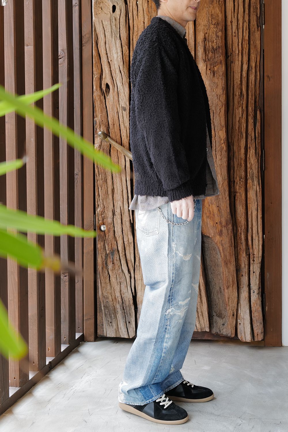 MINEDENIMカーディガンSTYLE