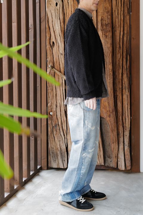 MINEDENIMカーディガンSTYLE
