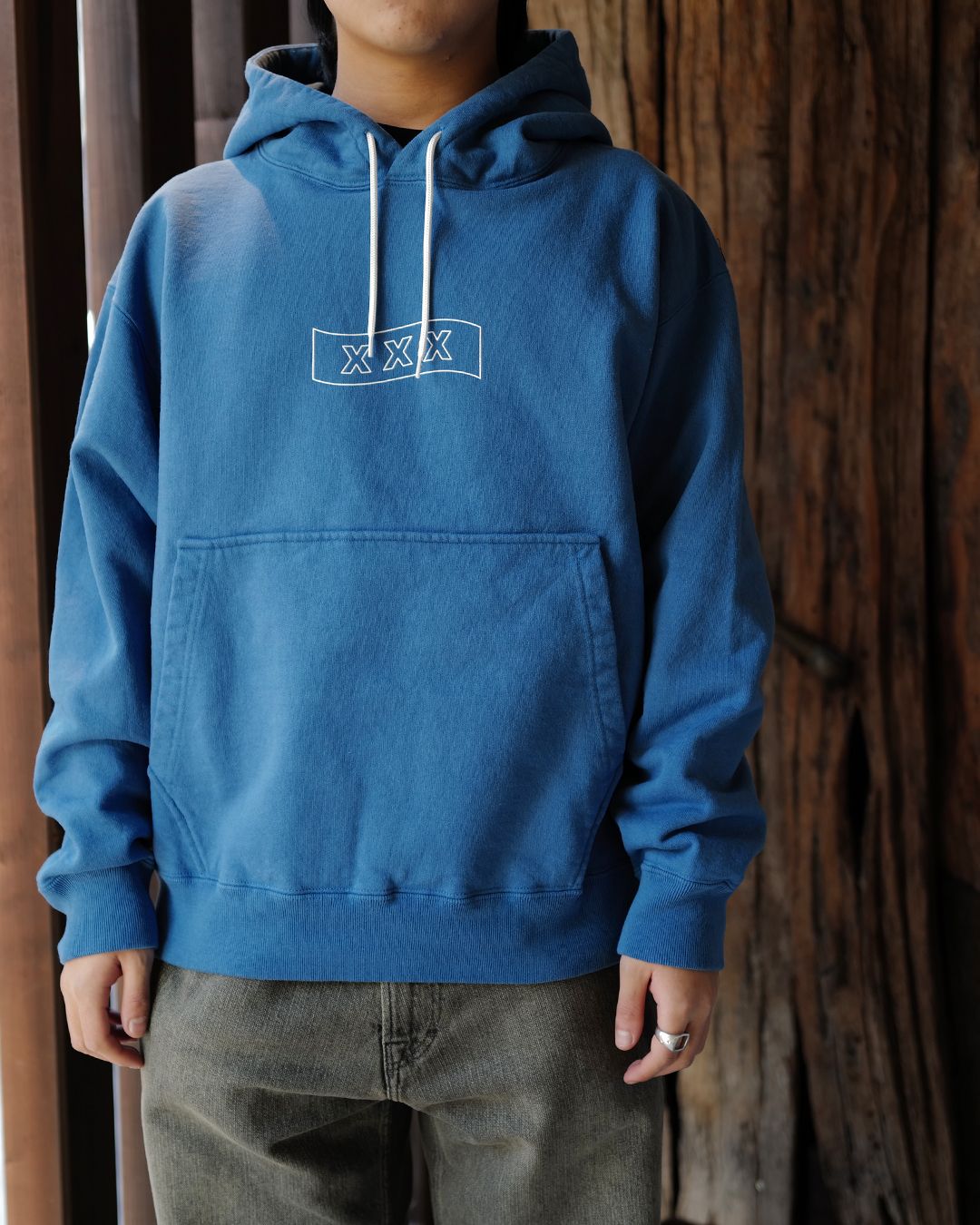 GX-A26-CS-05  HOODIE   BLUE
