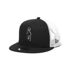 SQ-25SS-HT-01   9FIFTYトラッカー  BLACK×WHITE