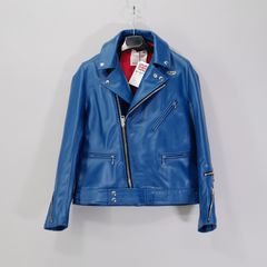 Cyclone -サイクロン- 【Tight-Fit】   (ホースレザー / 裏地:レッドコットン/) BLUE HOSE