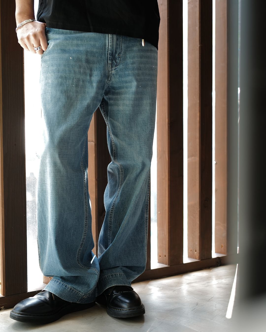 ワイドレッグジーンズ