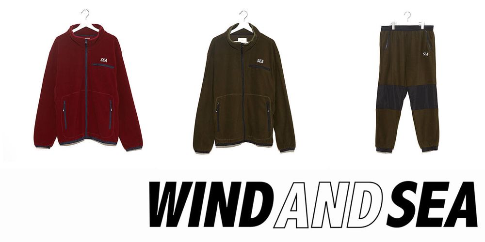 WIND AND SEA  ~SWITCH FLEECE ~ 30日（土）12:00 store in