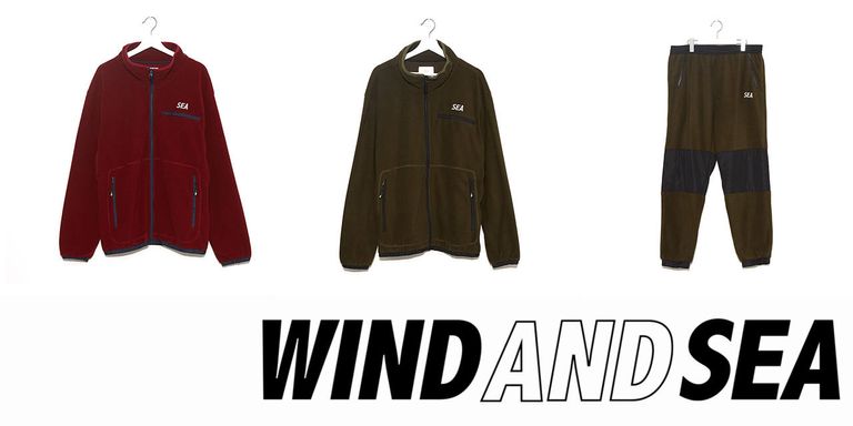 WIND AND SEA  ~SWITCH FLEECE ~ 30日（土）12:00 store in