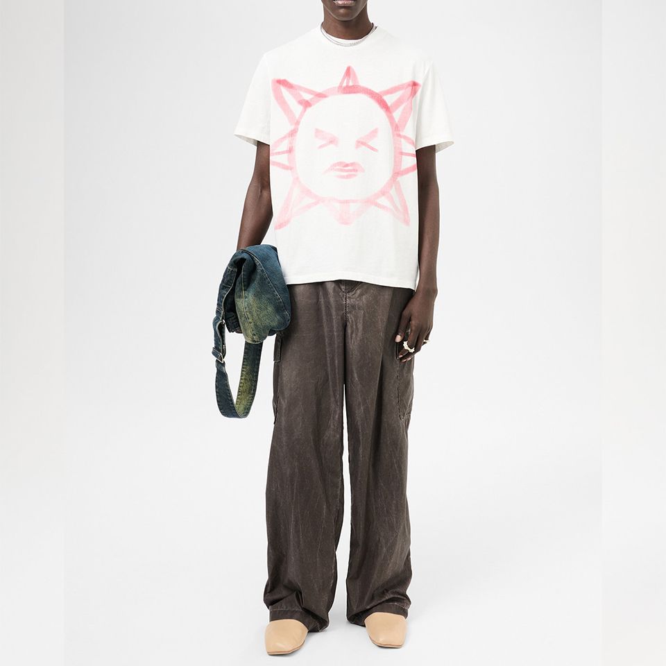 OUR LEGACY - BOX T-SHIRT Squinting Sun Legacy Jersey | River