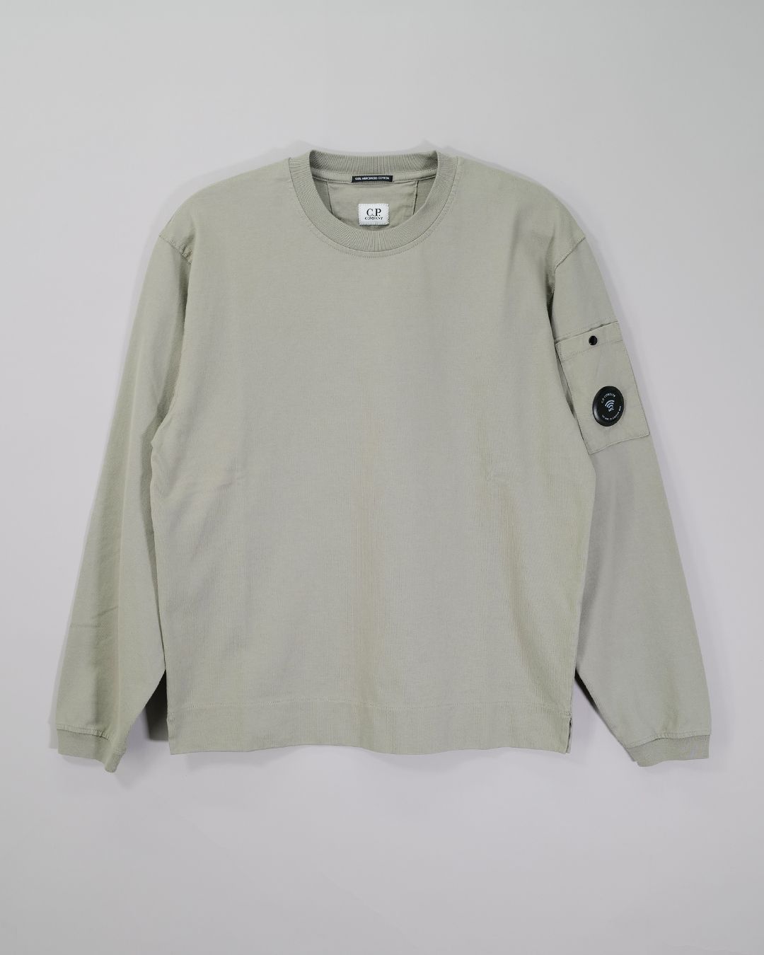 30/2 Mercerized Jersey Twisted Long Sleeve Lens T-Shirt FALLEN ROC.