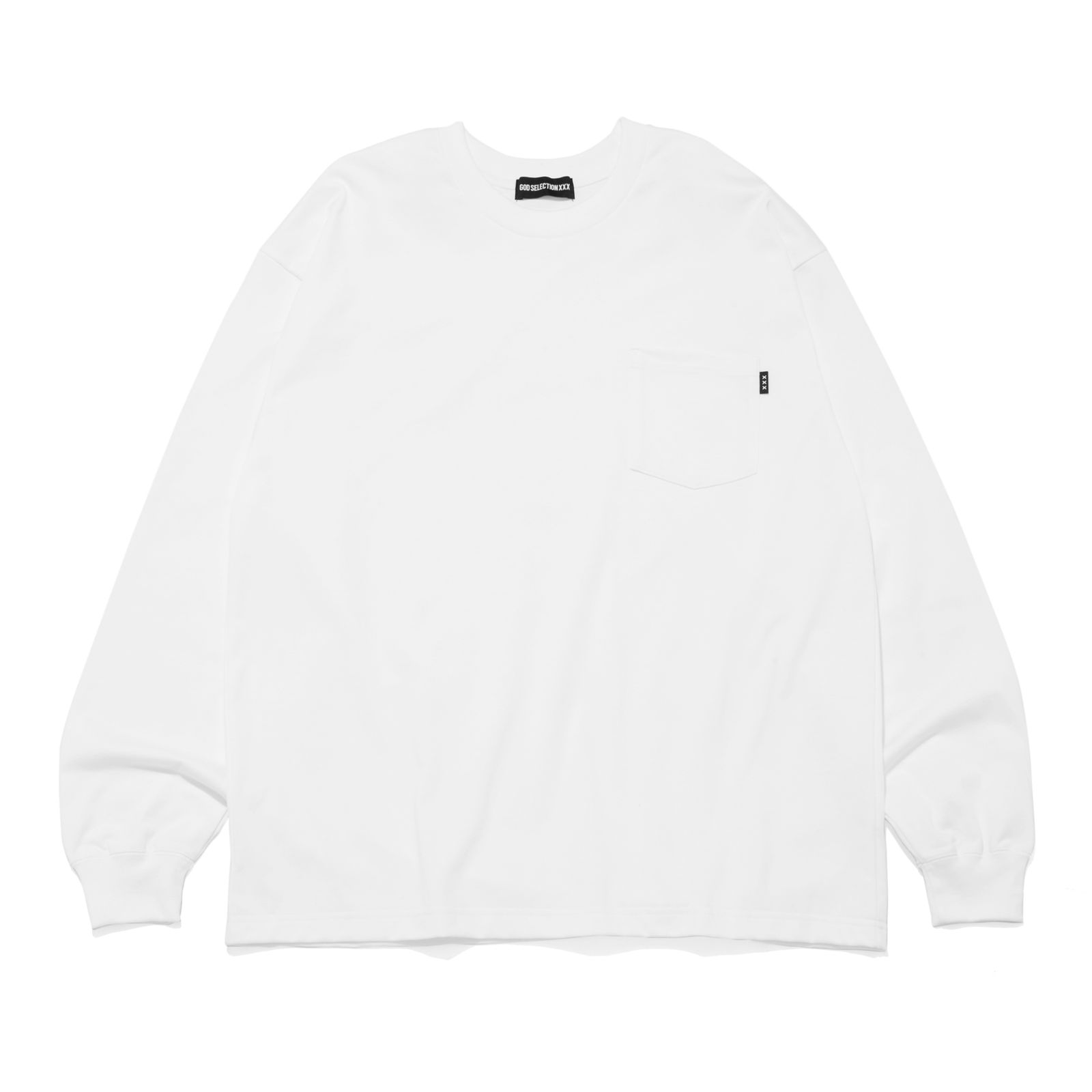 GOD SELECTION XXX - GX-S23-LT-04 LONG SLEEVE T-SHIRT WHITE | River