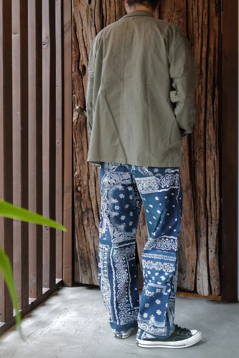 【MIYAGI HIDETAKA】 Bandana pants