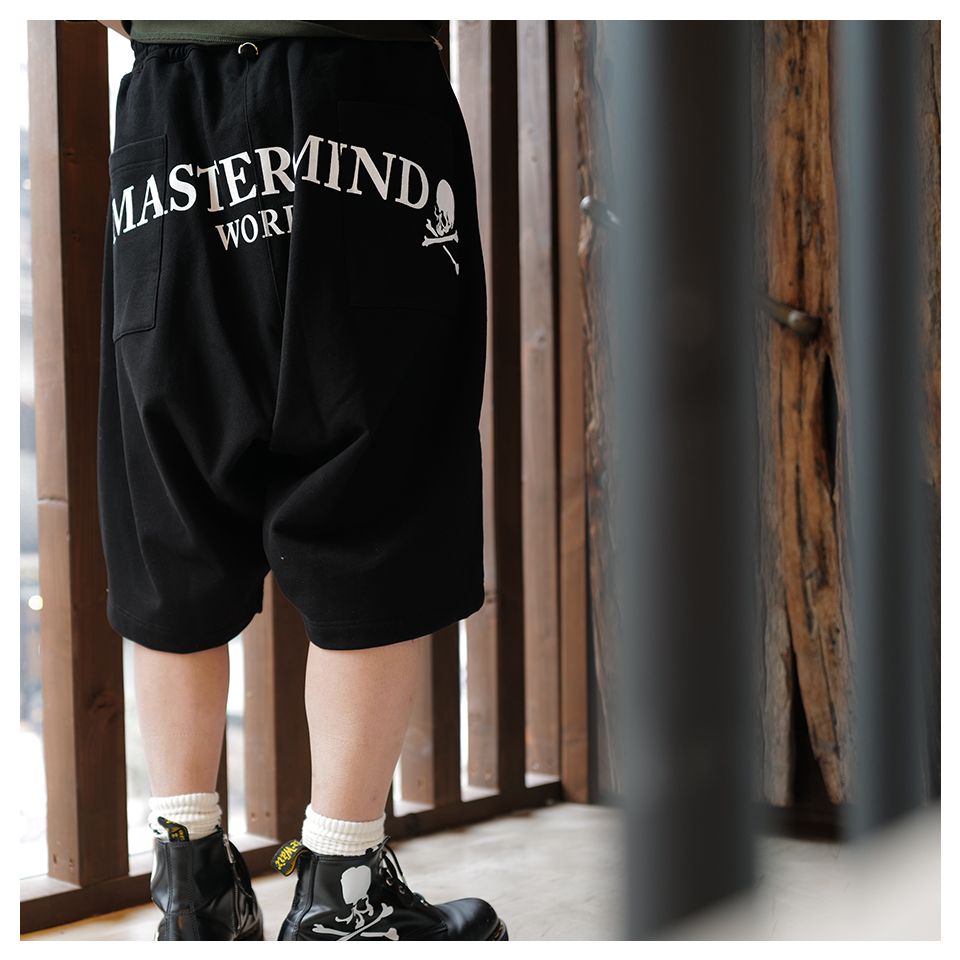 【Last1点 M】 【MASTERMIND WORLD】 OG SWEATSHORTS  BLACK