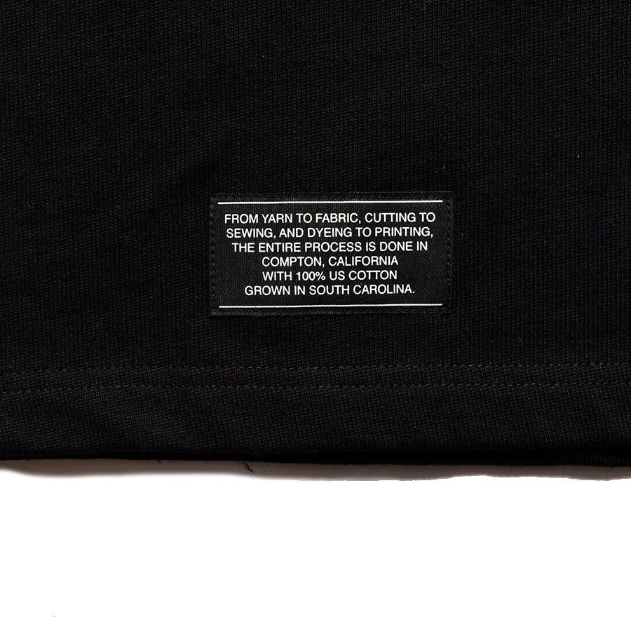Heavy weight Loose Fit L/S T-SH Black