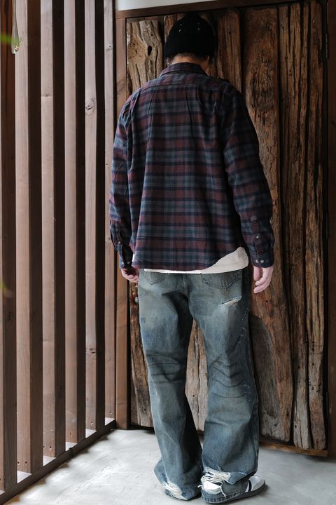 【Basketcase】 BAGGY DENIM