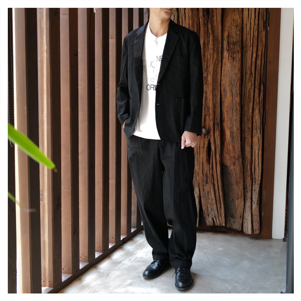 MINEDENIM - 【Last1 Size2】Washed Denim Unconstructed