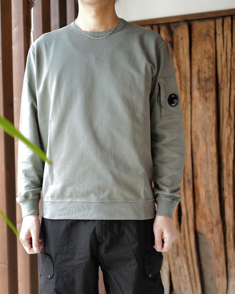 【LAST1 SizeL】 LIGHT FLEECE CREWNECK SWEATSHIRT Gunmetal