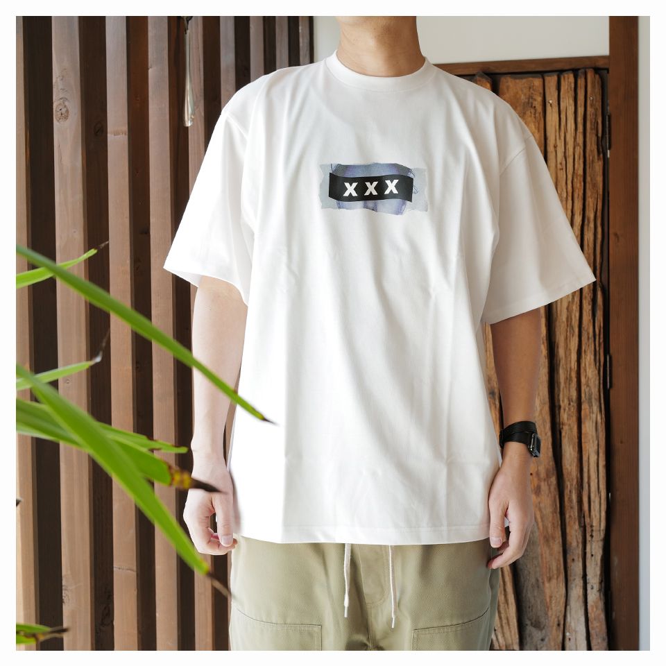 ゴッドセレクション GX-S23-KKST-01 白L - Tシャツ/カットソー(半袖/袖