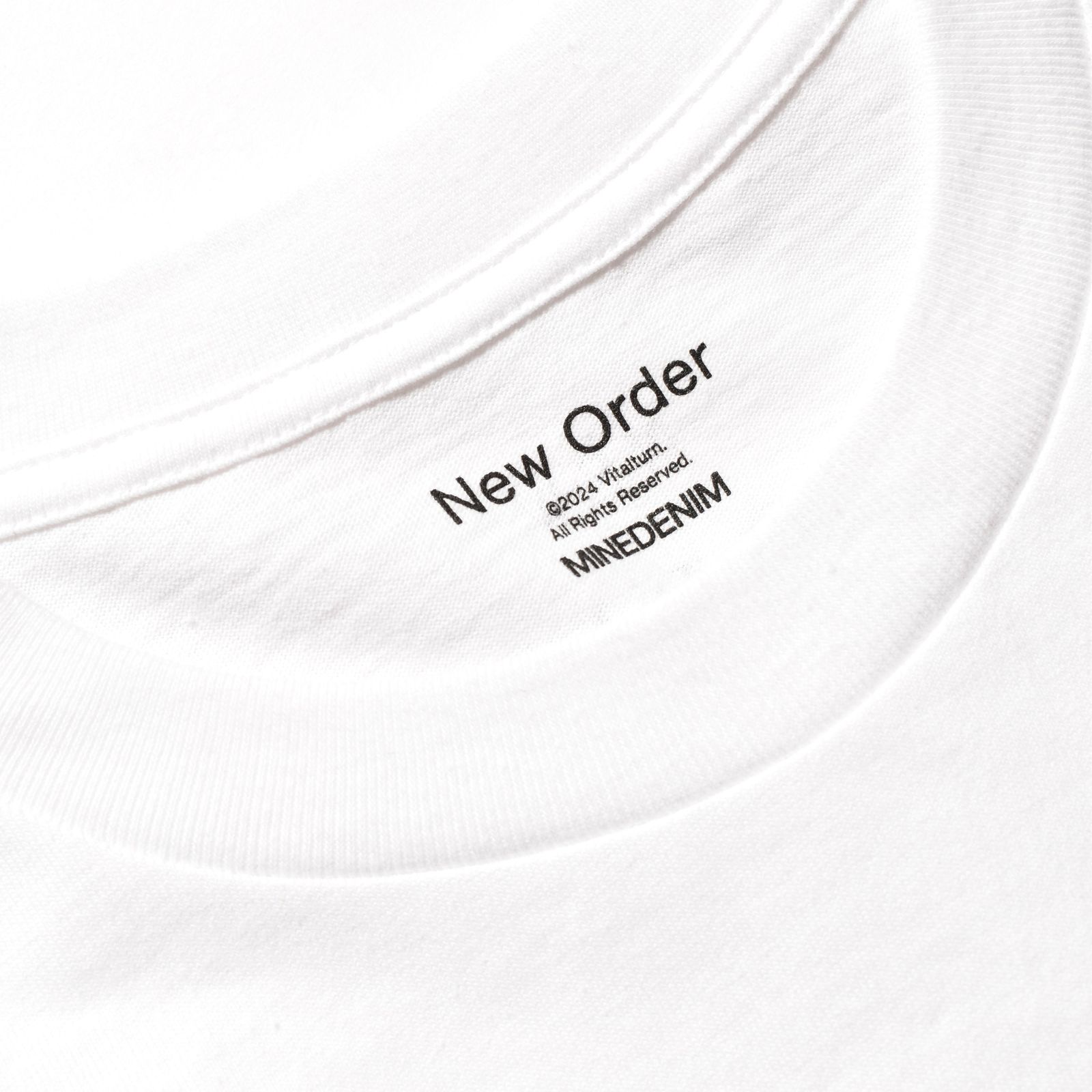 【Last1 SizeXL】 New Order "TOUCHED BY THE HAND OF GOD" Crewneck T-SH