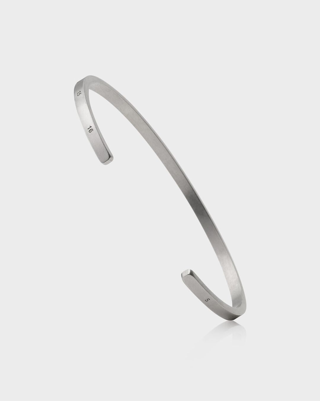 ナンバリング カフブレスレット 3mm