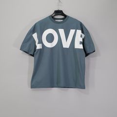 SLOGAN TEE BIGLOVE  Green