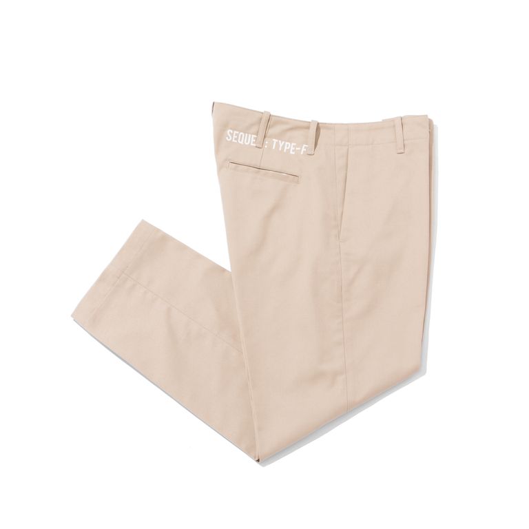 SEQUEL - 【LAST1 L】SQ-23AW-PT-07 CHINO PANTS (TYPE-F) BEIGE | River