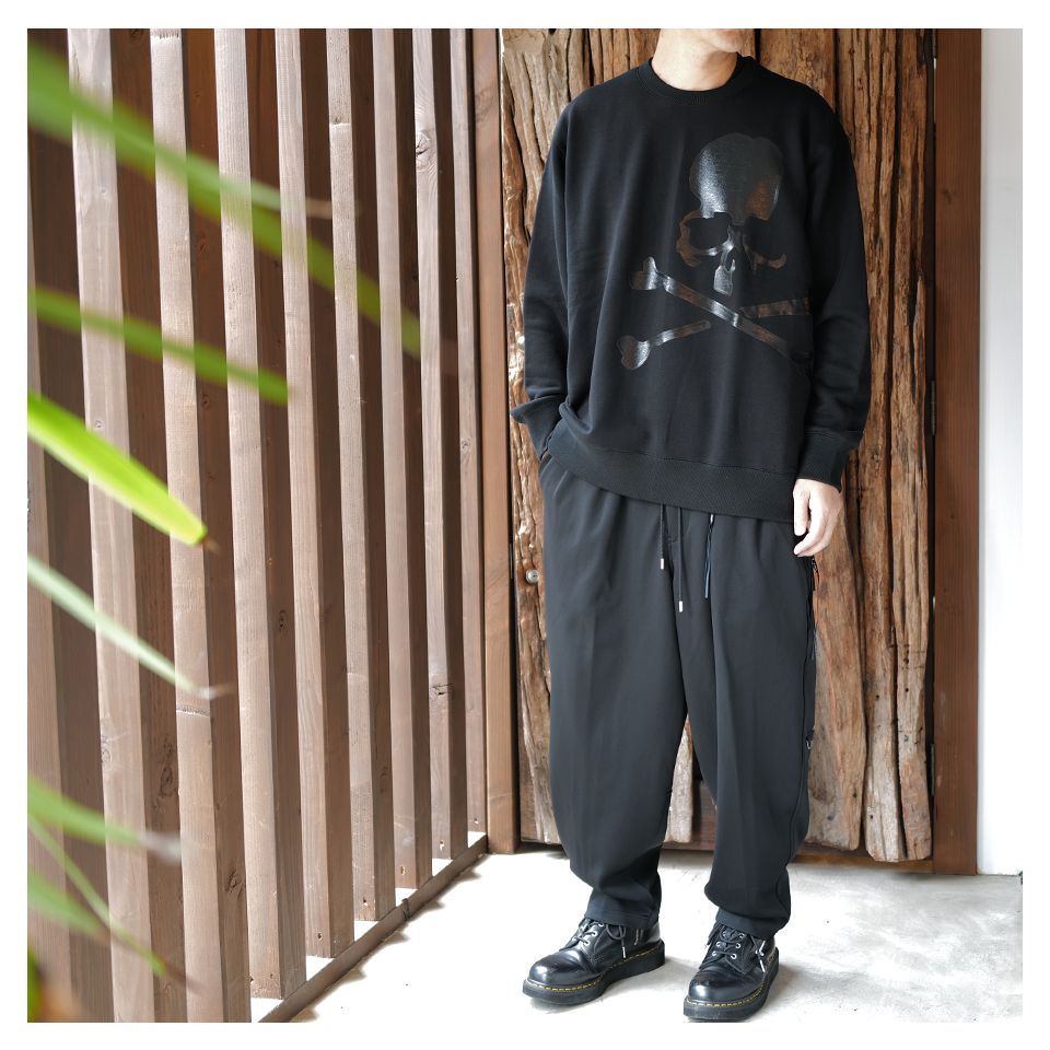 Last1 XL 【mastermindJAPAN】 LOOPWHEEL SWEATSHIRT  BLACK