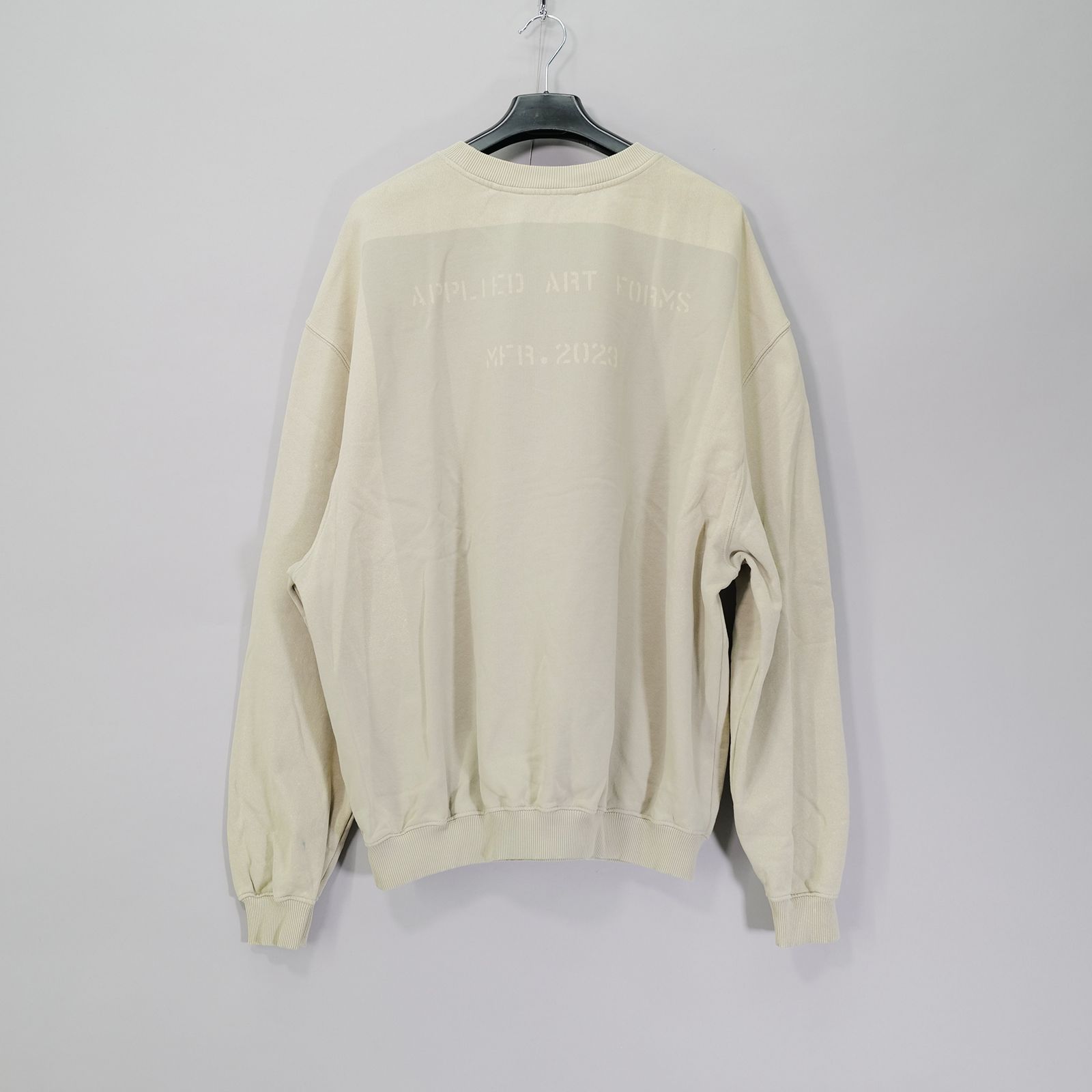Last1SizeL  OVERSIZED CREWNECK SWEATER  【SOFT GREY】