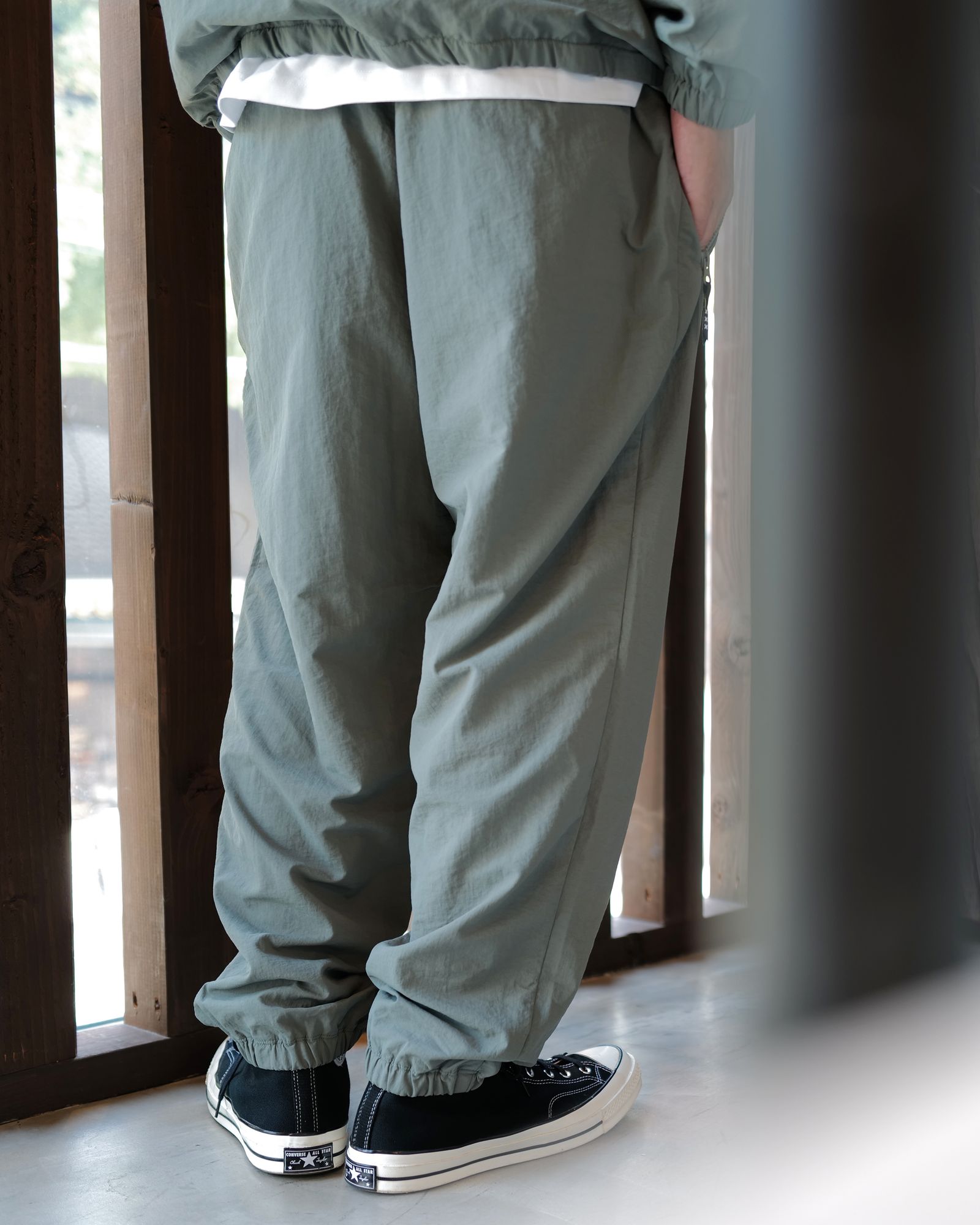 GX-A26-PT-01  NYLON JODHPURS  OLIVE